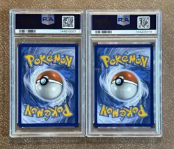 Bulbasaur 133 Stamped & Ivysaur 134 ME Pokemon TCG PSA 9 Connecting Art 🔥 - Image 2