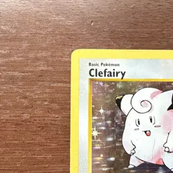 1st Edition Base Set Clefairy Holo - Image 5