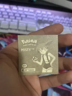 1999 Pokemon Stickers Misty Series 1 Rare Gold Sticker #G01 NM!!! - Image 4