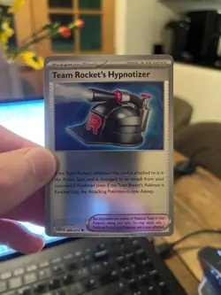 Team Rocket's 206/217 Reverse Holo Hypnotizer Ascended Heroes Pokemon TCG - Image 1