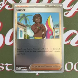 Pokemon TCG - Ascended Heroes - (ASC EN) - Surfer 200/217 REVERSE HOLO Packfresh - Image 2