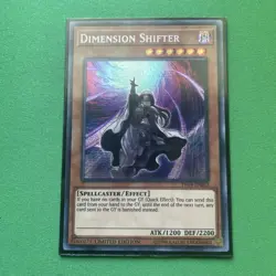 Yugioh Dimension Shifter TN19-EN012 Secret Rare Limited Edition NM - Image 1