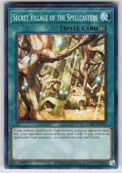 Secret Village of the Spellcasters LDK2-ENY33 Yu-Gi-Oh Unlimited NM - Image 1