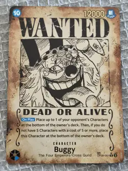 Buggy (Wanted Poster) OP09-051 Emperors in the New World Foil - Image 1