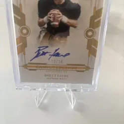 Brett Favre 2022 Panini Flawless on card auto Autographs Gold /10 CL-BFA - Image 3