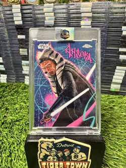 2025 Topps Chrome Star Wars Ahsoka Tano #GG-1 Galactic Graffiti SSP Super Rare - Image 1