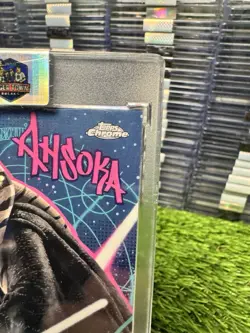 2025 Topps Chrome Star Wars Ahsoka Tano #GG-1 Galactic Graffiti SSP Super Rare - Image 3