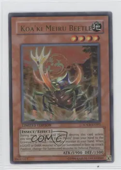 Koa'ki Meiru Beetle YuGiOh Stardust Overdrive Limited Edition Promo #SOVR-ENSP1 - Image 1