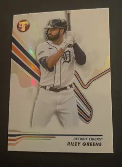 2024 Topps Pristine - Refractor #58 Riley Greene - Image 1