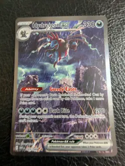 Hydreigon ex 169/086 Special Illustration Rare Full Art Pokemon White Flare NM - Image 1