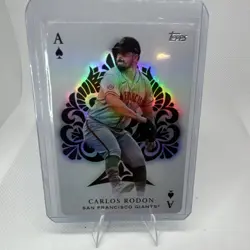 Topps Series 1 All Aces Carlos Rodon #AA-13 Giants Insert Foil 2023 - Image 1