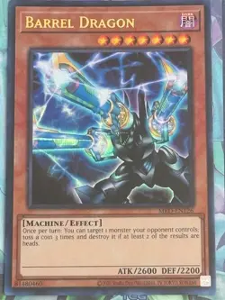 Yugioh 1x Barrel Dragon Ultra MRD-EN126 Metal Raiders 25th Anniversary Ed NM - Image 2