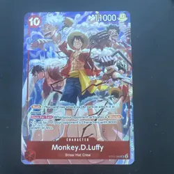 Monkey D. Luffy ST10-006 - One Piece Day Dallas 2025 Promo Card Gear 5 - Image 1