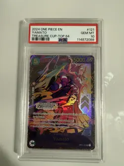 Yamato (Treasure Cup) TOP 64 OP01-121 One Piece Cards Foil - Image 1