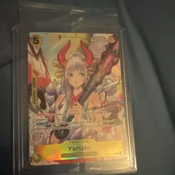 Bandai One Piece Yamato ST13-016 SR Holo Foil EN Character Card (sealed) - Image 4
