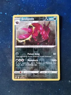 Scolipede 107/198 Battle Styles Reverse Holo Pokemon Card - Image 1