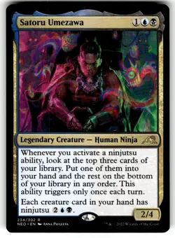 Satoru Umezawa Kamigawa: Neon Dynasty Regular MTG - Image 1