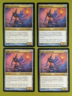 Esper Stormblade x4 Alara Reborn 4x Playset Magic the Gathering MTG - Image 1