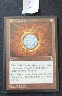 Mtg Mox Diamond Near Mint ingles lenguaje NM Mtg - Image 4