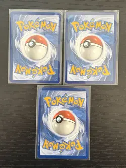 Lot of 3 Pokemon 151 English Wigglytuff Golem Venusaur EX Holo - Image 2