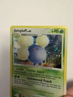 2007 Pokemon TCG Jumpluff Holo Rare Holofoil Secret Wonders 11/132 LP - Image 3