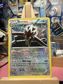 Braviary Pokemon • Rare • 116 Plasma Storm - Image 1