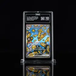 TAG 10: Pokemon Gholdengo ex 220/187 Terastal Fest ex Special Art Rare Holo - Image 1