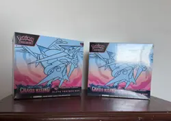(SEALED 2-PACK) Chaos Rising Pokemon Center ETB Elite Trainer Box - Image 1