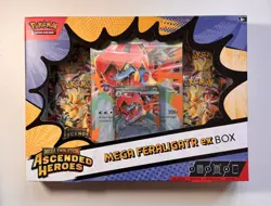 Pokemon TCG Mega Feraligatr ex Box – Ascended Heroes Collection Box - SEALED ✅ - Image 1