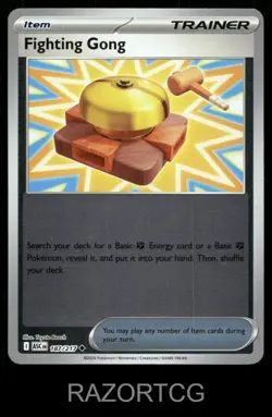 FIGHTING GONG 187/217 UC ASCENDED HEROES POKEMON NM/M - Image 1
