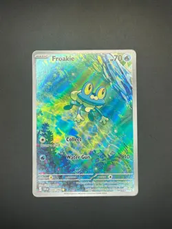 088/086 Froakie Pokemon TCG Chaos Rising Illustration Rare NM - Image 1