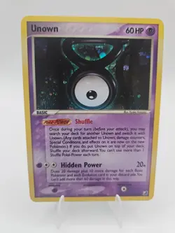 Pokemon Unown (V) V/28 Unseen Forces Holo V/28 - Image 3