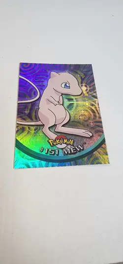 Pokemon Topps Foil Mew #151 Rainbow Foil 2000 - Image 1