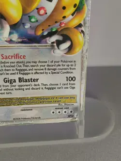 2007 Pokemon TCG Diamond & Pearl Black Star Promos Regigigas LV.X DP30 HP - Image 4