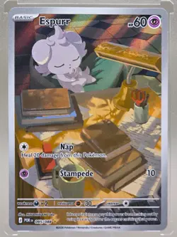 Espurr 095 /088 Holo Illustration Rare Perfect Order Pokemon NM - Image 1