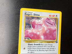 Pokemon RARE Holo Gym Challenge Koga's Ditto 10/132 EX/NM Condition. - Image 5