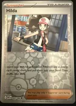 Hilda 084/086 SV: White Flare Reverse Holo Pokemon TCG -EN NM - Image 1