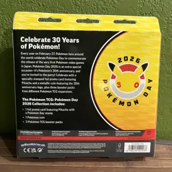 Pokemon TCG: Pokemon Day 2026 Collection Box 30th Anniversary - Image 2
