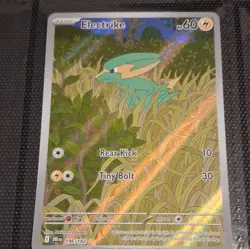 The Pokemon Company Destined Rivals Electrike 196/182 Holo IR English 60 - Image 1