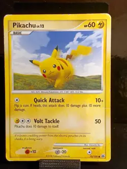 Pokemon TCG Majestic Dawn Base #70 Pikachu - Image 1