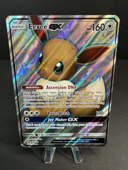 Eevee GX SM242 Black Star Promo Holo Pokemon TCG NM - Image 1