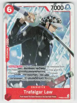Premium Booster -The Best- Vol. 2 #PRB02_002 SR Trafalgar Law - Image 1