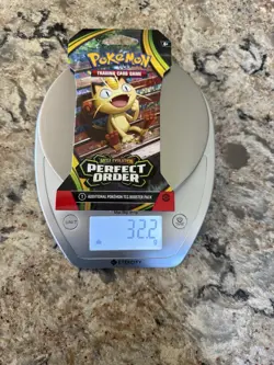 HEAVY! GOD PACKUU SIRUU 32.2g Perfect Order Pokemon TCG Sleeved Booster (SEALED) - Image 1