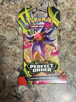 HEAVY! GOD PACKUU SIRUU 32.1g Perfect Order Pokemon TCG Sleeved Booster (SEALED) - Image 2