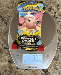 HEAVY! GOD PACKUU SIRUU 32.2g Perfect Order Pokemon TCG Sleeved Booster (SEALED) - Image 1