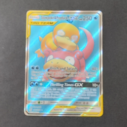Pokemon TCG Slowpoke & Psyduck GX TAG TEAM Full Art Holo 217/236 250HP English - Image 1
