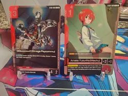 Gundam TCG Card Game *Gquuuuuux & Amate Yuzuriha (Machu)* Sealed Promo *English - Image 1