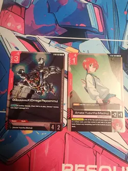 Gundam TCG Card Game *Gquuuuuux & Amate Yuzuriha (Machu)* Sealed Promo *English - Image 4