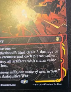 Brotherhood's End 0039 SOA Rare Secrets Of Strixhaven Magic: The Gathering - Image 5