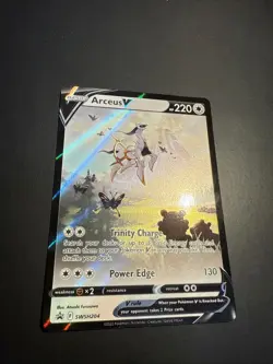 Pokemon TCG-Arceus V SWSH204 Sword & Shield Black Star Promo - Image 2